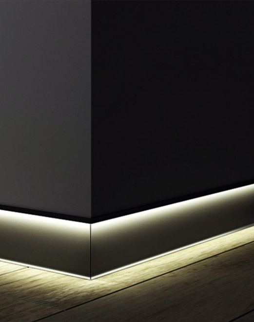 German Toe kick lighting ideas