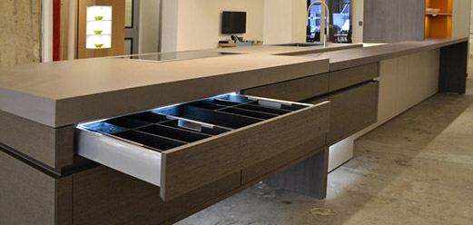 German drawers Lighting ideas